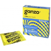 Классические презервативы с обильной смазкой Ganzo Classic - 3 шт. - Ganzo - купить с доставкой в Сургуте