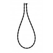 Черный уретральный массажер Glide Extra Small - 30 см. - Lola Games - купить с доставкой в Сургуте