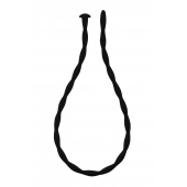 Черный уретральный массажер Glide Large - 30 см. - Lola Games - купить с доставкой в Сургуте