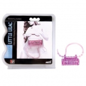 Эрекционное кольцо с вибратором LITTLE LILAC - Dream Toys - в Сургуте купить с доставкой