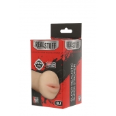 Нежный мастурбатор-ротик REALSTUFF 5INCH MASTURBATOR BJ - Dream Toys - в Сургуте купить с доставкой