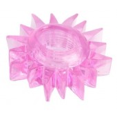 Розовое эрекционное кольцо - Toyfa Basic - в Сургуте купить с доставкой