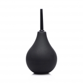 Черный анальный душ Thin Tip Enema Bulb - XR Brands - купить с доставкой в Сургуте