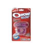 Фиолетовое эрекционное виброкольцо OWOW PURPLE - Screaming O - в Сургуте купить с доставкой