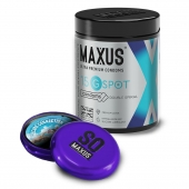 Гладкие презервативы Maxus G spot с двойной спиралью - 15 шт. - Maxus - купить с доставкой в Сургуте
