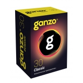 Классические презервативы с обильной смазкой Ganzo Classic - 30 шт. - Ganzo - купить с доставкой в Сургуте