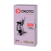 Презервативы OKOTO Mega Mix - 12 шт. - Sitabella - купить с доставкой в Сургуте