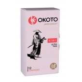 Тонкие презервативы OKOTO Ultra Thin - 12 шт. - Sitabella - купить с доставкой в Сургуте