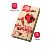 Презервативы Elasun Strawberry с аромато клубники - 10 шт. - Elasun - купить с доставкой в Сургуте