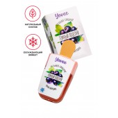 Охлаждающий бальзам для губ «Томный поцелуй» с ароматом черной смородины - 5 мл. - ToyFa - купить с доставкой в Сургуте