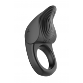 Черное эрекционное виброкольцо Vibro Lust Ring - MALESATION - в Сургуте купить с доставкой