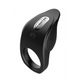 Черное эрекционное виброкольцо Vibro Lust Ring - MALESATION - в Сургуте купить с доставкой