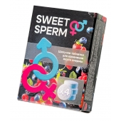 Шипучие таблетки для мужчин Sweet Sperm для изменения вкуса спермы (4 шт. по 0,5 гр.) - Капиталпродукт - купить с доставкой в Сургуте