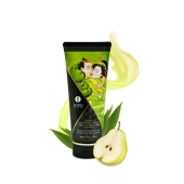 Массажный крем для тела с ароматом груши и зелёного чая Pear   Exotic Green Tea - 200 мл. - Shunga - купить с доставкой в Сургуте