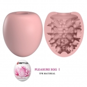 Розовый мастурбатор-яйцо Pleasure Egg I - Baile - в Сургуте купить с доставкой