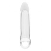 Прозрачная насадка-удлинитель 6.6’’ Extender With Ball Strap - 17,3 см. - Dream Toys - в Сургуте купить с доставкой