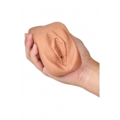 Маструбатор-вагина с вибрацией Soft   Wet Renata Realistic Tan Masturbator - Blush Novelties - в Сургуте купить с доставкой