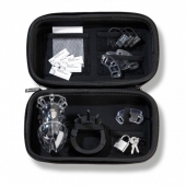 Мужской пояс верности Pubic Enemy No1 Silver Edition - MyStim - купить с доставкой в Сургуте