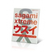 Ультратонкий презерватив Sagami Xtreme SUPERTHIN - 1 шт. - Sagami - купить с доставкой в Сургуте
