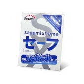 Презерватив Sagami Xtreme Ultrasafe с двойным количеством смазки - 1 шт. - Sagami - купить с доставкой в Сургуте