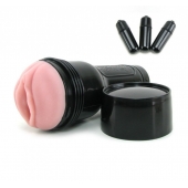 Мастурбатор-вагина Fleshlight - Vibro Pink Lady Touch с вибрацией - Fleshlight - в Сургуте купить с доставкой