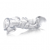 Прозрачная насадка для увеличения члена 2 Inch Clear Extender Sleeve - XR Brands - в Сургуте купить с доставкой