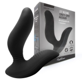 Черный вибромассажер простаты 3,5’’ Curve P-spot Massager - 12 см. - Erokay - в Сургуте купить с доставкой