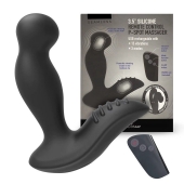 Черный вибромассажер простаты 3,5’’ Remote Control P-spot Massager - 12,5 см. - Erokay - в Сургуте купить с доставкой
