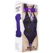 Фиолетовая верёвка для связывания и фиксации Bind Tie - 15,24 м. - Doc Johnson - купить с доставкой в Сургуте