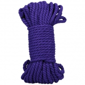 Фиолетовая верёвка для связывания и фиксации Bind Tie - 15,24 м. - Doc Johnson - купить с доставкой в Сургуте