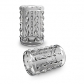 Прозрачная насадка с бороздками STAY HARD COCK SLEEVE 04 CLEAR - Blush Novelties - в Сургуте купить с доставкой
