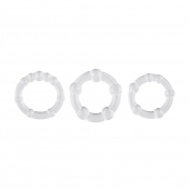 Набор из 3 эрекционных колец Erection Rings Set - Selopa - в Сургуте купить с доставкой