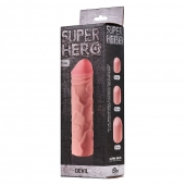 Фаллоудлинитель SUPER HERO Dewil - 17,5 см. - Lola Games - в Сургуте купить с доставкой