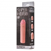 Фаллоудлинитель SUPER HERO Tempter - 16 см. - Lola Games - в Сургуте купить с доставкой