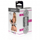 Прозрачный двусторонний мастурбатор Fleshlight Quickshot Mia Malkova - Fleshlight - в Сургуте купить с доставкой