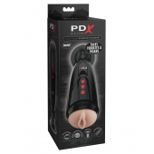 Мастурбатор-вагина с вибрацией Dirty Talk Starter Stroker - Pipedream - в Сургуте купить с доставкой