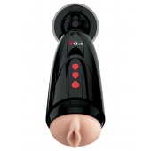 Мастурбатор-вагина с вибрацией Dirty Talk Starter Stroker - Pipedream - в Сургуте купить с доставкой
