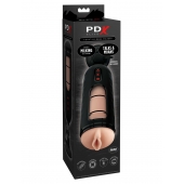 Мастурбатор-вагина с вибрацией Vibrating Mega Milker - Pipedream - в Сургуте купить с доставкой