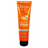 Гель с эффектом вибрации Lube Tube Vibe Low Sex On The Beach - 100 мл. - ORGIE - купить с доставкой в Сургуте