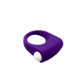 Фиолетовое эрекционное кольцо Puggle Vibrating Ring with Bullet - Adrien Lastic - в Сургуте купить с доставкой