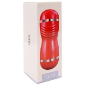 Двусторонний мастурбатор в колбе Cleo - вагина и ротик - Boys of Toys - в Сургуте купить с доставкой