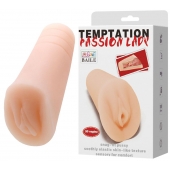 Телесный тугой мастурбатор-вагина Passion Lady - Baile - в Сургуте купить с доставкой