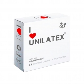 Ультратонкие презервативы Unilatex Ultra Thin - 3 шт. - Unilatex - купить с доставкой в Сургуте