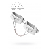 Белые мини-оковы со скруглёнными углами - Pecado - купить с доставкой в Сургуте