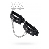 Черные мини-оковы со скруглёнными углами - Pecado - купить с доставкой в Сургуте