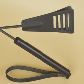 Черный кожаный стек «Сириус» - 60 см. - Sitabella - купить с доставкой в Сургуте