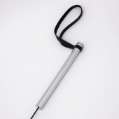 Черный стек с металлической ручкой - Crazy Handmade - купить с доставкой в Сургуте