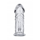 Прозрачная насадка на пенис Uco - 13 см. - A-toys - в Сургуте купить с доставкой