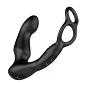 Черный двухмоторный массажер простаты Nexus Simul8 Wave Edition - Nexus Range - в Сургуте купить с доставкой