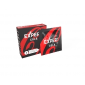 Презервативы с ароматом колы Expert Cola - 3 шт. - Expert - купить с доставкой в Сургуте